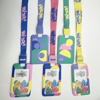 Cordon télescopique pour badge d'identification, porte-badge personnalisable pour employé ou étudiant, modèle MYZD00075
