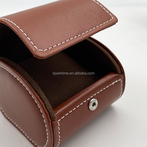 SPARKTIME PU <b>Leather</b> <b>Watch</b> <b>Box</b> <b>Watch</b> Display Storage <b>Box</b> Single Slot Travel Roll <b>Watch</b> <b>Box</b> - Product Image 2