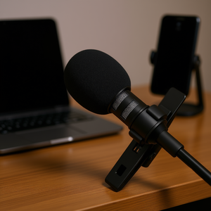 Micrófono de Solapa CM-WRD 50, Micrófono de Condensador con Cable, Omnidireccional, para Podcasting, Smartphone y Cámara - Product Image 2