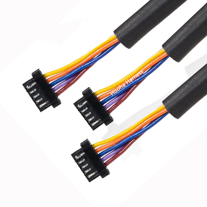 定制组装服务 Hirose DF52 0.8mm 间距 PBT 绝缘镀锡铜导线 UL1571 用于电子线束 - Product Image 1