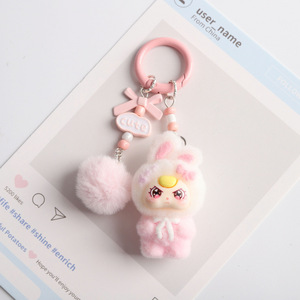 Nuovo Portachiavi a Forma di Bambino Carino di Tre Anni, Giocattolo in Peluche 3D Ecologico, Piccolo Regalo, Appendiborsa, Articoli all'Ingrosso - Product Image 3