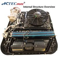 Climatiseur de toit pour camion 12V 24V, unité de refroidissement 2100W 1800W, système de climatisation électrique pour cabine de couchage, économie d'énergie