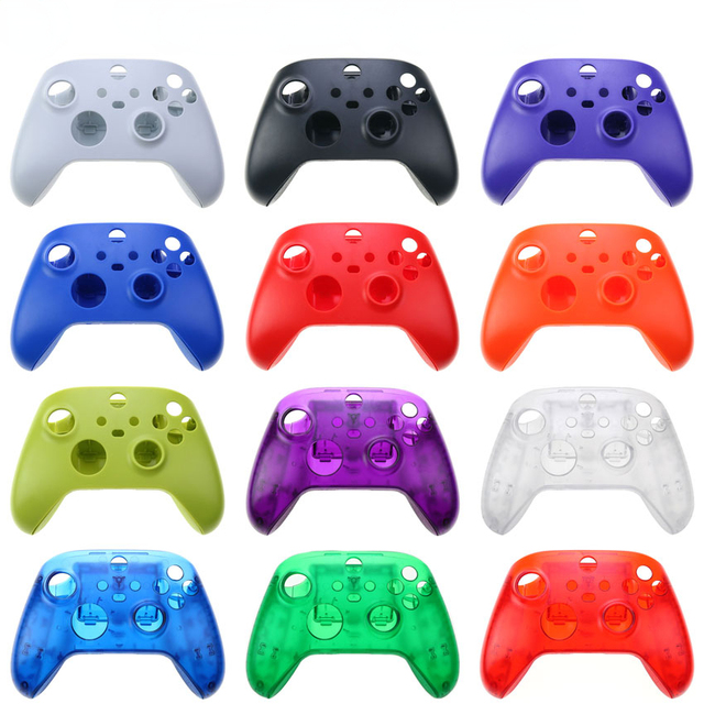 NSLikey Housing Shell for Xbox Series X S Controller Front Faceplate Cover Back Housing Shell Case