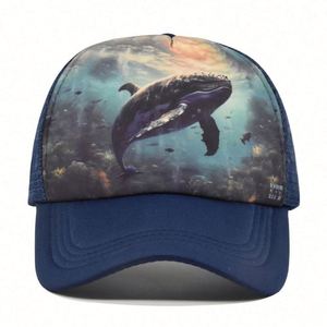 Gorras de béisbol estilo punk al por mayor con estampado en relieve, formales, de 5 paneles, con corona alta, espalda de malla y espuma, tipo trucker, comunes. - Product Image 3