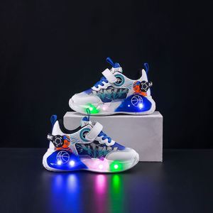 Chaussures de sport de haute qualité style basketball, chaussures de course pour garçons, chaussures de sport pour enfants, chaussures de sport respirantes pour l'extérieur, chaussures décontractées légères pour étudiants - Product Image 6