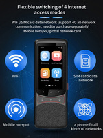 Z3 4G SIM Card Language Audio Translator 134 Dispositif de traduction en ligne Photo Hors ligne Smart ChatGPT AI Assistant Traducteur vocal