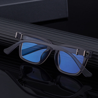 KAJILA Vente en gros de lunettes de soleil de mode fantaisie, lunettes de soleil carrées photochromiques anti-lumière bleue UV400 avec logo personnalisé pour hommes