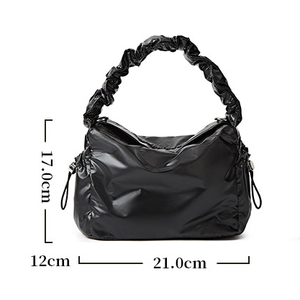Sacs à main et pochettes plissés tendance pour jeunes femmes, au style luxueux et à l'attraction populaire pour un usage quotidien - Product Image 2