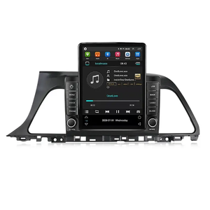 Tesla Android 10 4 + 64GB IPS 2.5D schermo lettore stereo per auto per Hyundai Sonata9 2015-2018 GPS BT lettore dvd con schermo diviso - Product Image 3