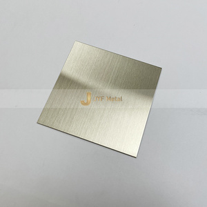 M38 4X8 Tôle d'acier inoxydable décorative 304 316 Finition brossée No.4 Fournisseurs enduits de couleur PVD offrant un traitement de pliage - Product Image 1