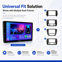 Reproductor Multimedia Universal para Auto Android FYDZ de 9/10 Pulgadas, Radio 2 Din, Estéreo, Navegación GPS, CarPlay, Android Auto, 4G, WIFI, DSP