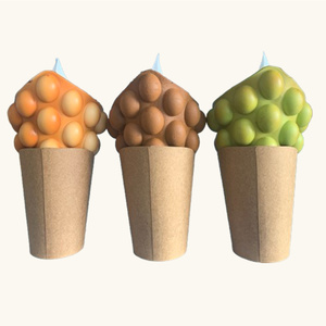 Modelo de Waffle Burbuja para Exhibición, Adorno para Camión de Comida Callejera, Helado Batido, Caramelo, Nutella, Salsa de Chocolate, Diseño de Dibujos Animados - Product Image 4