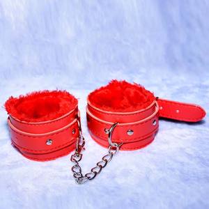 Volwassenen speelgoed lychee leer bondage uitrusting voetboeien en handboeien BDSM beperkingsmiddelen training seks hulpmiddelen voor SM en bondage - Product Image 3