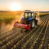Tondeuse à fléaux à 3 points, entraînée par prise de force, avec déplacement latéral hydraulique, pour tracteur de 18 à 50 CV