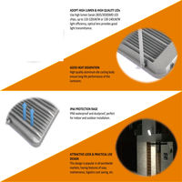 Reflector LED de Alta Luminosidad para Exteriores, 50W 100W 150W 200W 300W 400W, IP66, AC165-265V, Venta Directa de Fábrica