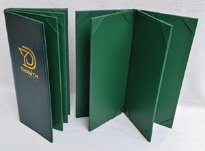 Thư mục hóa đơn sách hoàn toàn mới thực đơn bìa nhà hàng - Product Image 2