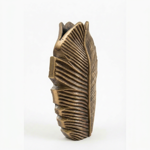 Jarrón de Mesa de Aluminio Hecho a Mano con Diseño Moderno y Ecológico, Porta Plantas Decorativo para Decoración del Hogar - Product Image 1