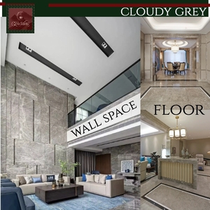 GOLDKING Wolkengraue Marmorplatten für Treppen, Bäder, Wohnzimmer in <span class=keywords><strong>Jumbo</strong></span>-Größe, Maßgeschnitten mit Kompletter Innenraum-Projekterfassung - Product Image 4
