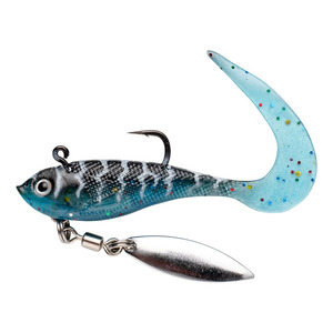 Esca Artificiale Morbida <span class=keywords><strong>da</strong></span> 60mm 6.8g con Paillettes Rotanti e Coda con Amo per la <span class=keywords><strong>Pesca</strong></span> a Spinning - Vendita all'Ingrosso - Product Image 6