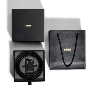 Caixa de Presente de Luxo para Cinto de Couro Personalizado com Logotipo, Caixa de Armazenamento Premium de Papelão para Cintos Masculinos, Embalagem Elegante com Gaveta - Product Image 3