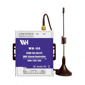 Système de surveillance à distance industriel IoT WH-150 GSM 3G 4G avec relais cellulaire SMS, 2 sorties 7A, alarme intégrée et fonction watchdog - Product Image 1
