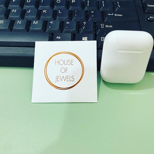 Custom Printing Gold Foil Stamping Mini Jewelry Packaging White Kraft Paper <strong>Envelope</strong> With Button And <strong>String</strong> - Product Image 4