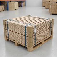 Verstärktes Sperrholz LVL 9-Schicht Birke Buche Pappel Eukalyptus Langlebig Umweltfreundlich Einfache Montage Maßgefertigte Größe Natürlicher Bettrost