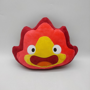 Nueva llegada <span class=keywords><strong>Calcifer</strong></span> Plush <span class=keywords><strong>Calcifer</strong></span> Fire Devil Plush Toy Doll Pillow Doll Flame Plush Toy Pillow - Product Image 3