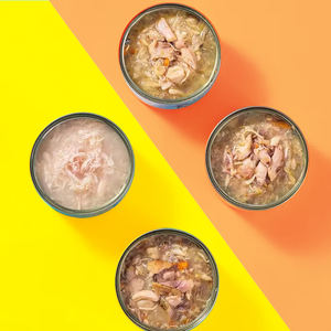 Drop-<span class=keywords><strong>Shipping</strong></span>-Haustier dosen Nasses Tierfutter Hühner brust in Dosen Nasses Katzenfutter Dose Mit Huhn - Product Image 5