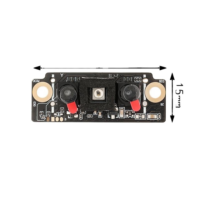 XLW FM225 Face Recognition Module 3D IR Infrared Binocular Camera Live Detection Serial Communication Cat Eye Visible HLK-FM225