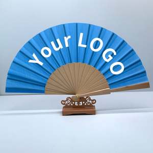 Abanico de Mano Promocional de Papel con Impresión Personalizada por Sublimación, Económico y Popular al por Mayor - Product Image 3