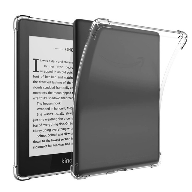High Clear ShockProof Soft TPU Kindle Case for Kindle Paperwhite 4 5 6 10th 11th 12th Oasis 1 2 3 Back Case Cover