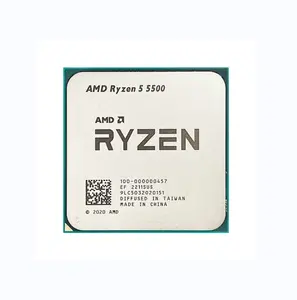 Processador amd r yzen 5 4600g com soquete am4, processador gráfico de 6 núcleos e vega, suporta placas mãe am4, 3200 mhz