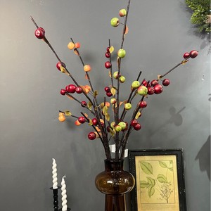 Nouvelle Décoration de Table de Salon pour le Nouvel An : Faux Fruit de Grenade Artificiel, Composition Florale, Ornement de <span class=keywords><strong>Branche</strong></span> de Fruit Haute - Product Image 4