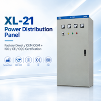 Armoire de distribution d'énergie XL-21, personnalisée en usine, boîtier basse tension pour projet de station d'épuration des eaux usées