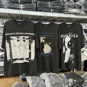 Wealthy Second-Generation Young Man Long-Standing ERD Touch Melancholy Sporting Loose-Fitting High-Street-Insired Short-Sleeve - Product Image 3