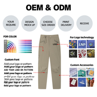 En stock, pantalon de sport personnalisé avec logo anti-UV, pantalon de fitness, pantalon de jogging pour la randonnée en plein air