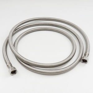 Ensemble <span class=keywords><strong>de</strong></span> tuyaux <span class=keywords><strong>de</strong></span> <span class=keywords><strong>drainage</strong></span> pour <span class=keywords><strong>lave</strong></span>-<span class=keywords><strong>vaisselle</strong></span> (entrée et sortie) ; Tuyau tressé en acier inoxydable ; Conduite d'alimentation en eau ; Tuyau d'entrée - Product Image 2