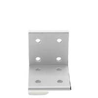 Personnalisé Usine Métal L Coin Raccordement Revêtement en poudre galvanisé Support d'angle réglable en acier