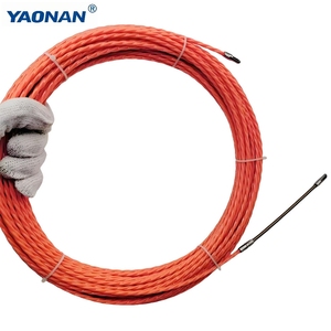 Fil de guidage en nylon haute visibilité 4mm*30m, accessoire auxiliaire haute résistance pour le passage et le tirage de câbles électriques dans les conduites - Product Image 4