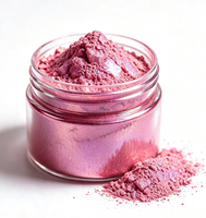 Poudre de pigment holographique certifiée GUANZUN rose vif pour revêtement métallique en aluminium, échantillon de 1g, encre d'impression pour arts graphiques en vrac