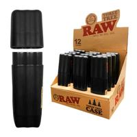Boîte à cigarettes cylindrique vide en plastique, design minimaliste, 3 pièces, pour pipe et cigare – Meilleures ventes