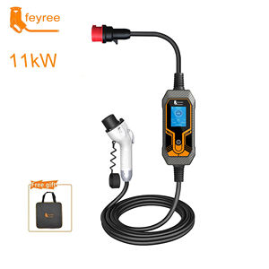 Cargador portátil para vehículos eléctricos Feyree GBT 380V Fase 3, 11kW de carga rápida para vehículos eléctricos de marca china BYD ATTO - Product Image 1
