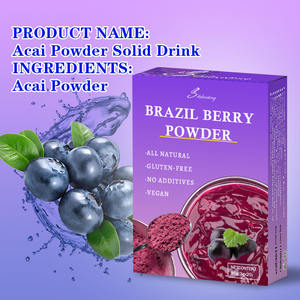 Органический натуральный порошок ягод Асаи ароматизированный антиоксидант для замедленного старения, упакованный в пакетики-оптовая продажа из Бразилии - Product Image 2