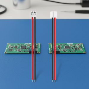 ขั้วต่อตัวเมียแบบเดี่ยว2ขา24AWG 10ซม. EH2.54มม. พร้อมสาย UL1007-24AWG - Product Image 5