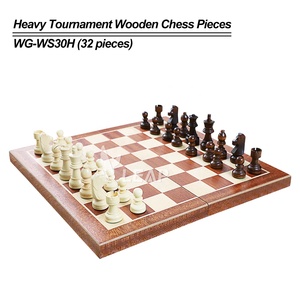 Commercio all'ingrosso 7.5cm <span class=keywords><strong>3</strong></span> pollici pesante triplo peso <span class=keywords><strong>scacchi</strong></span> in legno king piece tournament set di <span class=keywords><strong>scacchi</strong></span> Staunton in legno - Product Image 4