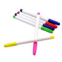 Ensemble de 12 marqueurs permanents pour tissu, pointe de 2 mm, lavables, stylo textile pour la peinture sur vêtements, t-shirts, chaussures, non toxiques