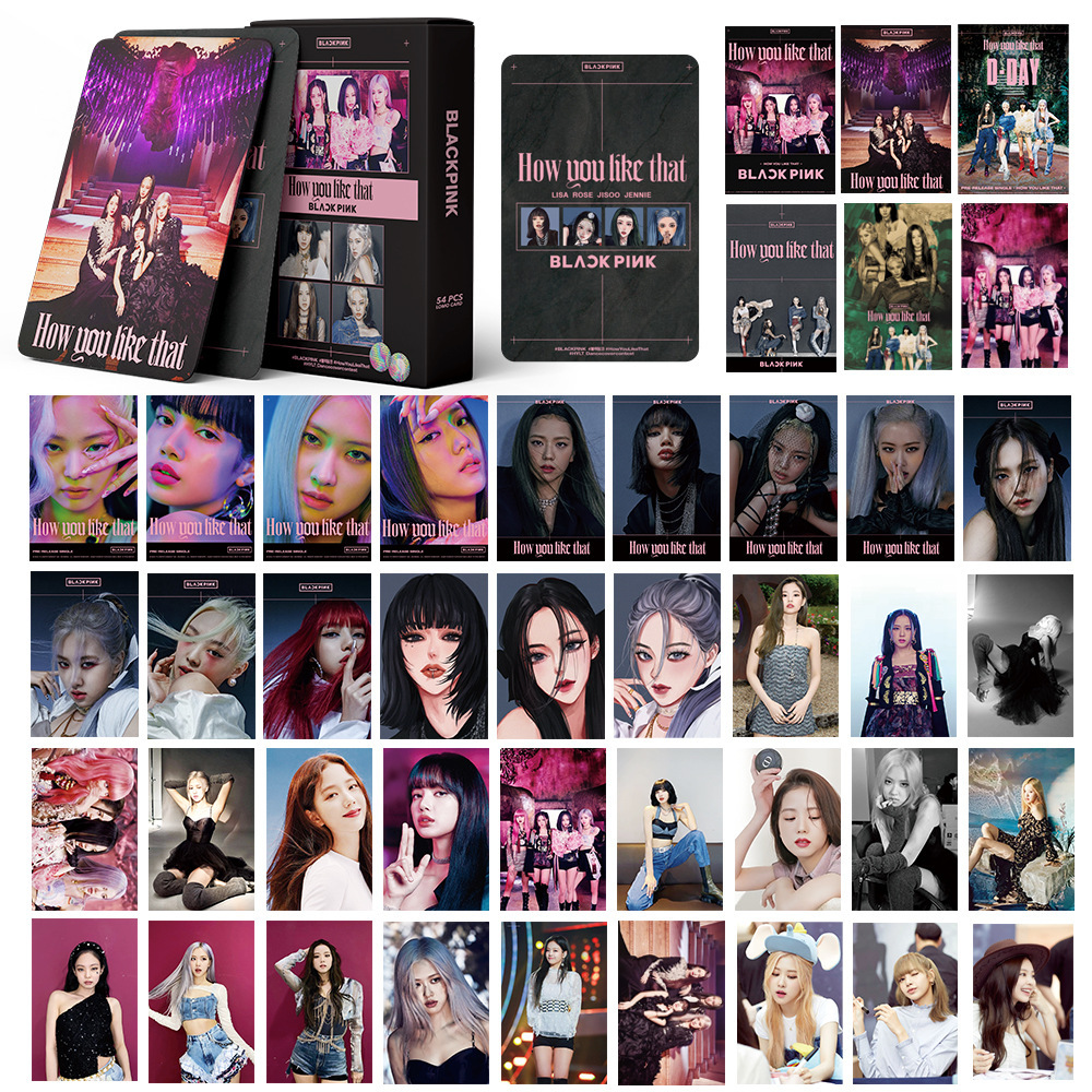 BLACKPINK リリイベ カード Wholesale ROCKSTAR Cards Featuring BLACKPINK LISA Member