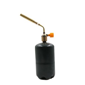 Soplete de gas Mapp con encendido piezoeléctrico 1800C para soldadura, con interruptor único, ángulo ajustable, chapado en cobre, para gas mixto y combustible licuado - Product Image 5