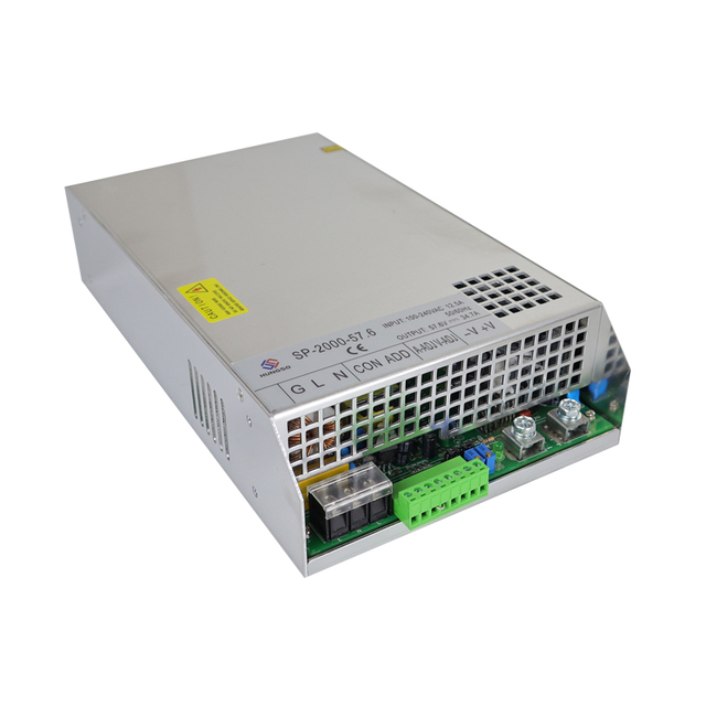 S-2000W 12V 24V 48V AC to DC High Power Switching Power Supply 95% Efficiency Single Output for Industrial Equipment